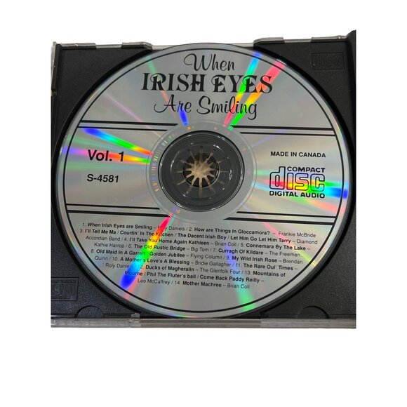 When Irish Eyes Are Smiling Vol. 1 & 2 CD Set  28 Irish Melodies Original Artist - Picture 5 of 5